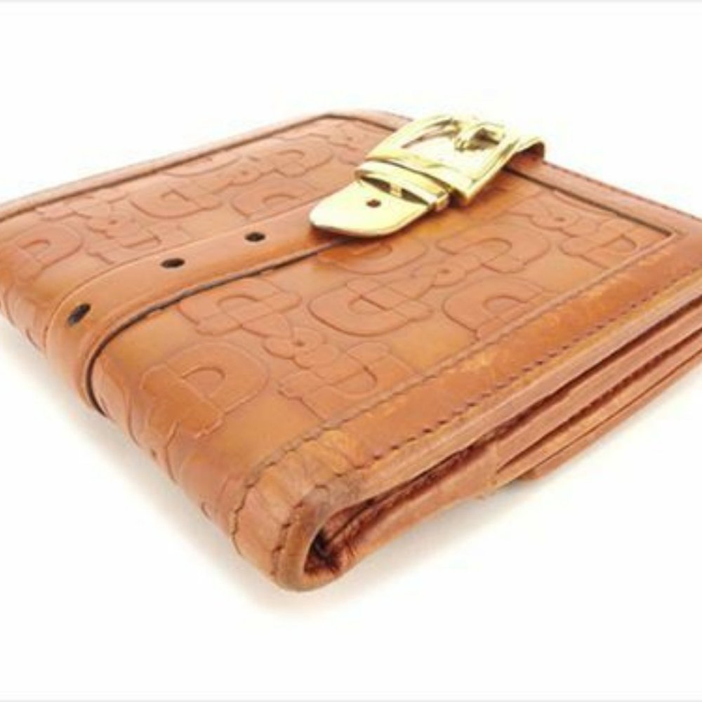 Gucci Wallet Purse Brown leather Woman unisex Authentic Used T8407 - Picture 7 of 8